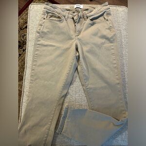 Sonoma women’s size 8 tan skinny jeans